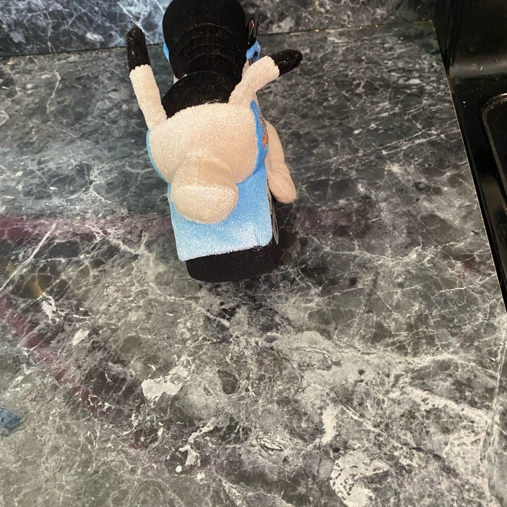 Harley-Davidson Stuffed Motorcycle Toy - Black, Blue, Cream RARE - Picture 2 of 4